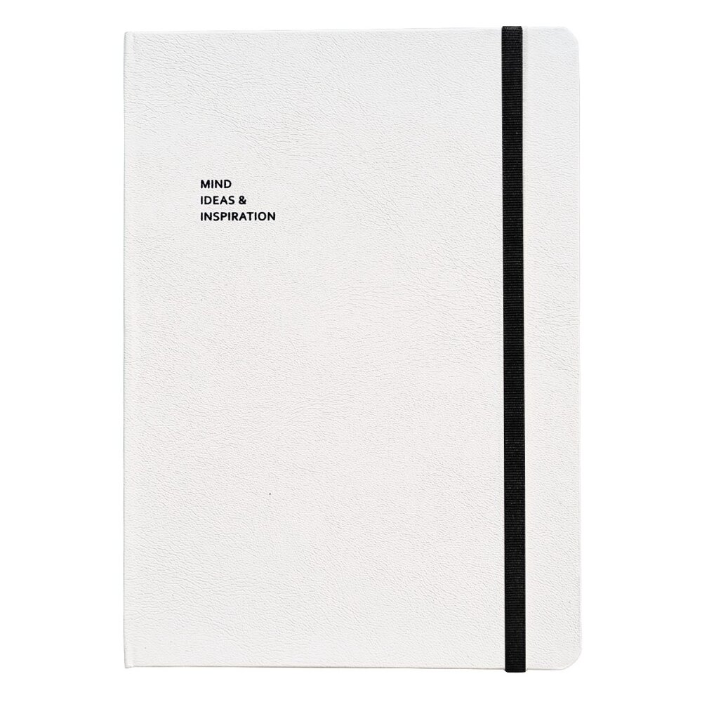 Ежедневник недатированный "Monochrome". А5, 2025, белый