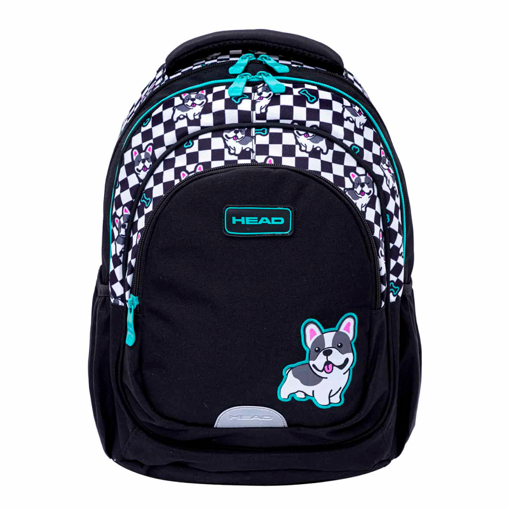 Рюкзак школьный "Cute Puppy", черный