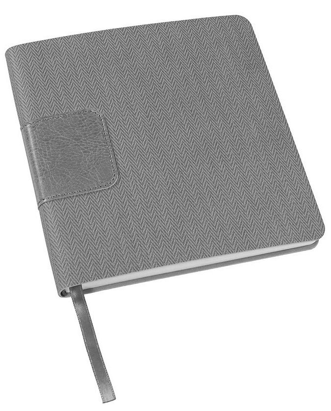 Ежедневник недатированный "Scotty", A5, 150х150 мм, 272 страницы, серый