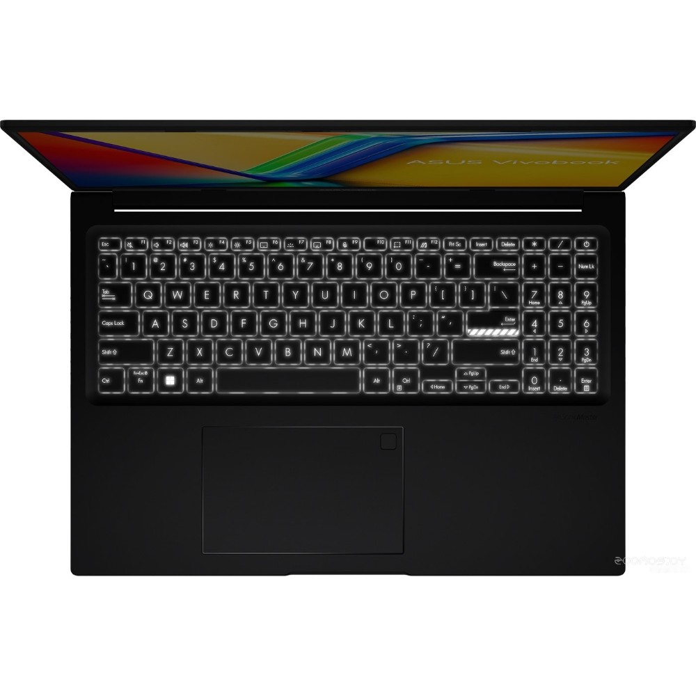 Ноутбук ASUS Vivobook 16X K3605VC-RP497, 16GB, DOS, мышь, рюкзак, черный - 10