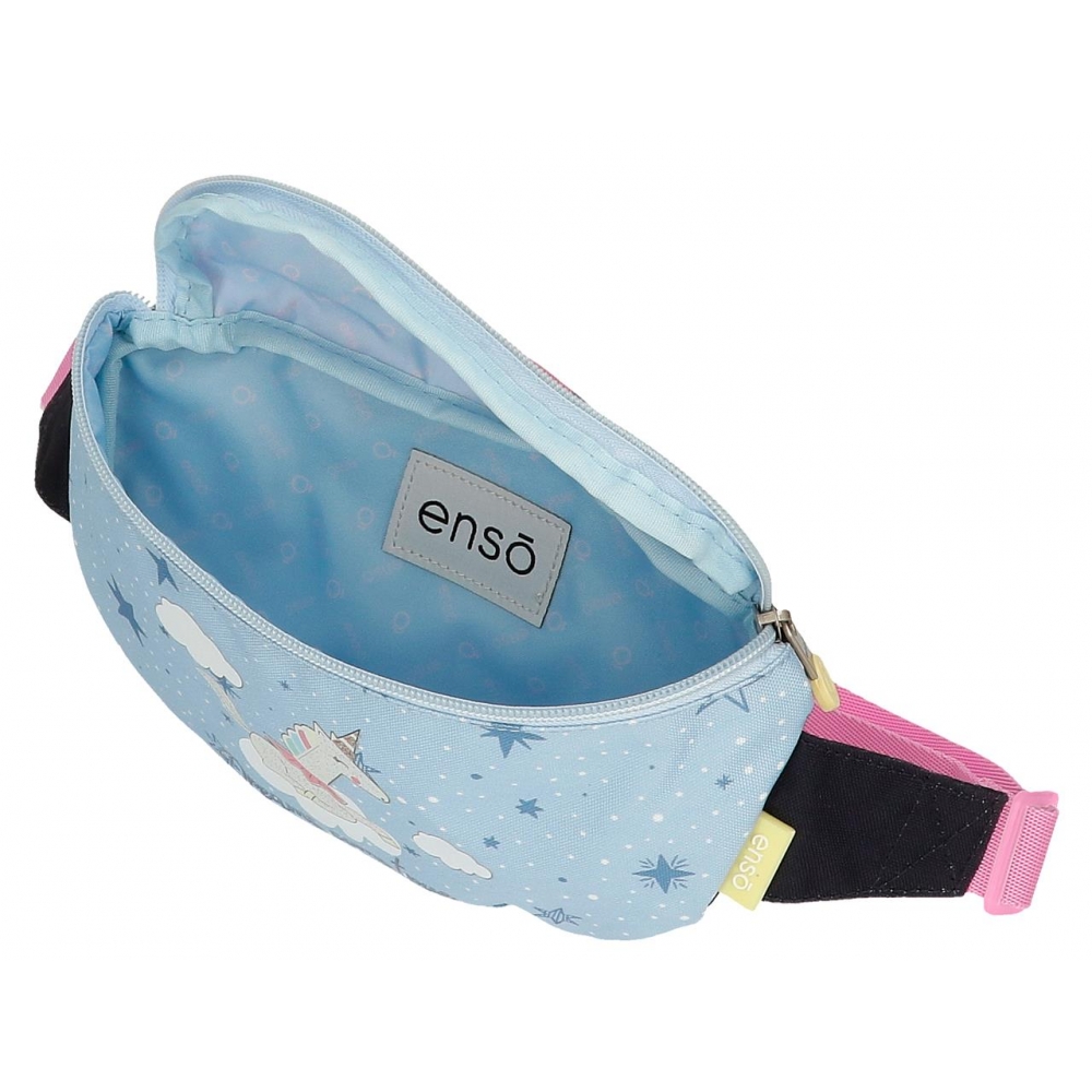 Сумка поясная Enso "Dreams come true", розовый, голубой - 3