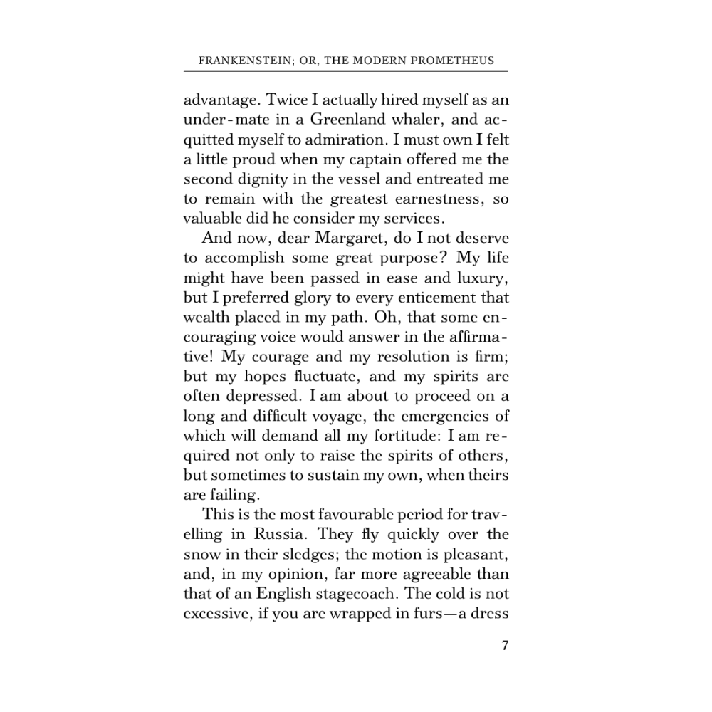 Книга на английском языке "Frankenstein; or, The Modern Prometheus", Мэри Шелли - 6
