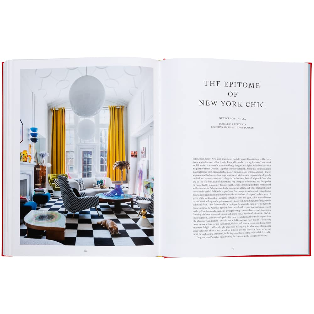 Книга на английском языке "Living to the Max. Opulent Homes and Maximalist Interiors"