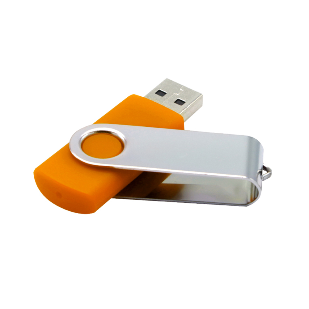 USB Flash 2.0 16 Gb VDF-008, пластик, метал, оранжевый   - 3