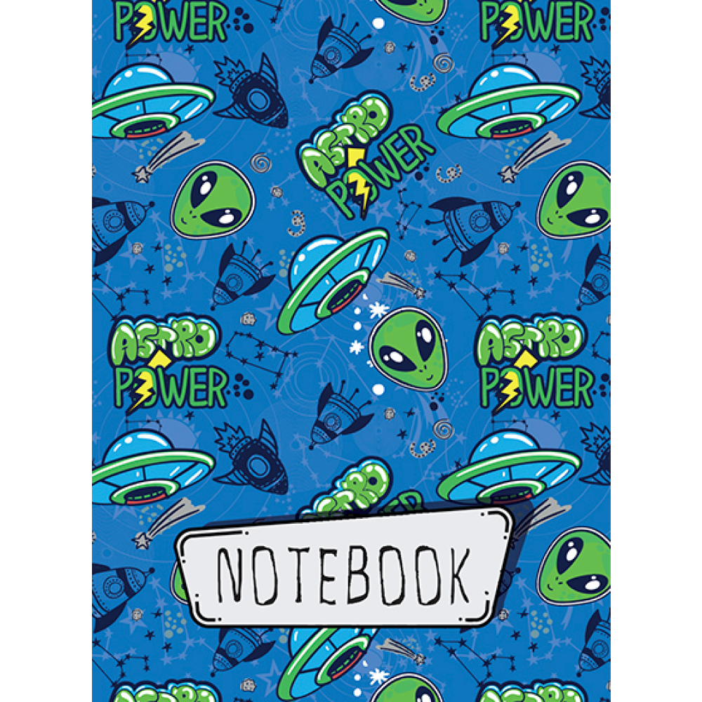 Блокнот "Микс 4", А7, 40 листов, клетка, ассорти - 4