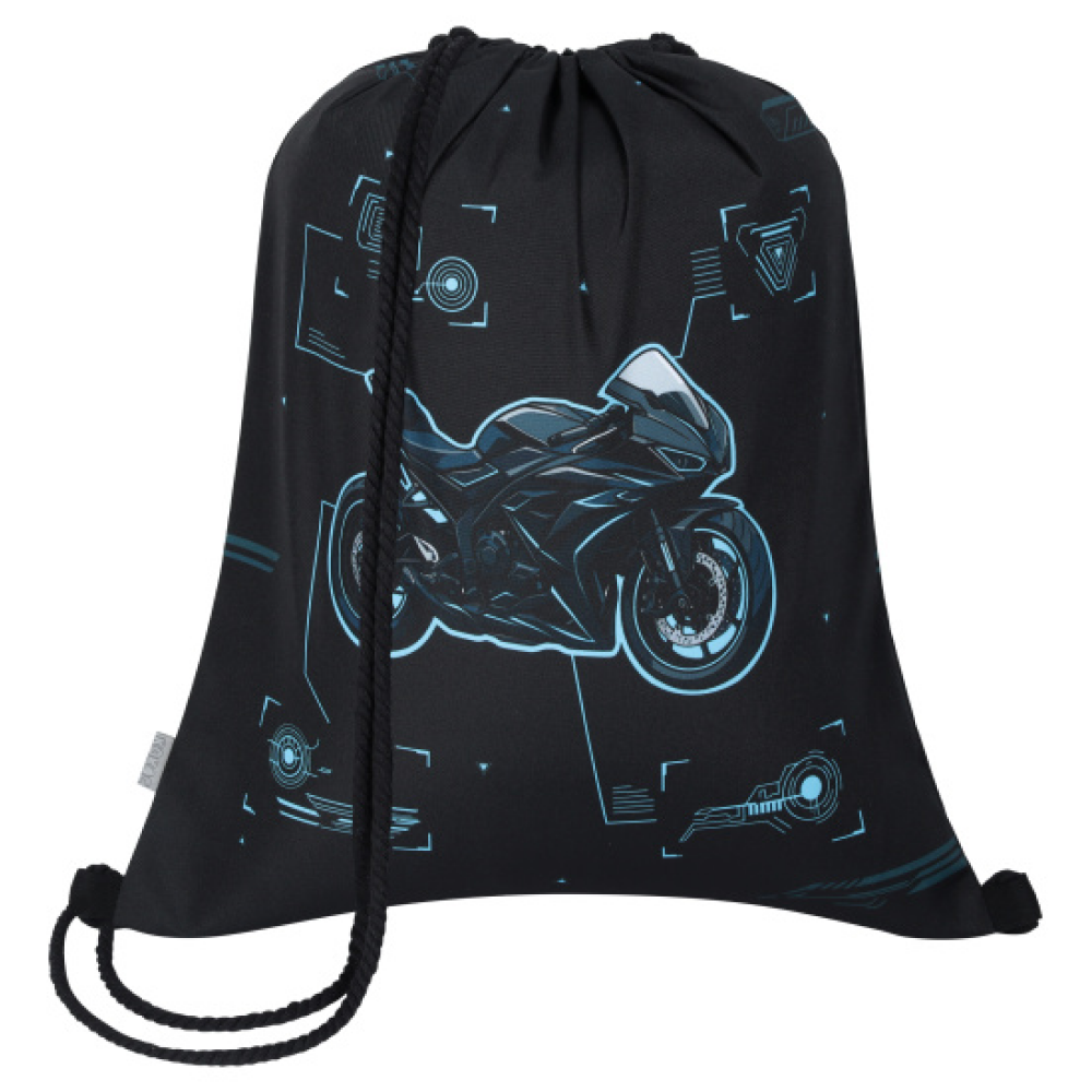 Мешок для обуви "Sport bike", черный - 2