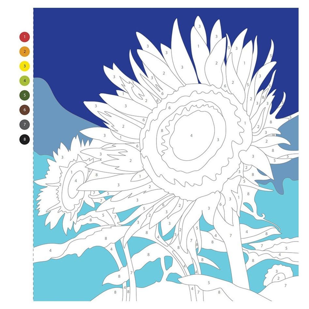 Раскраска "Coloristic Цветовой квест по номерам", Макарова Д. - 4