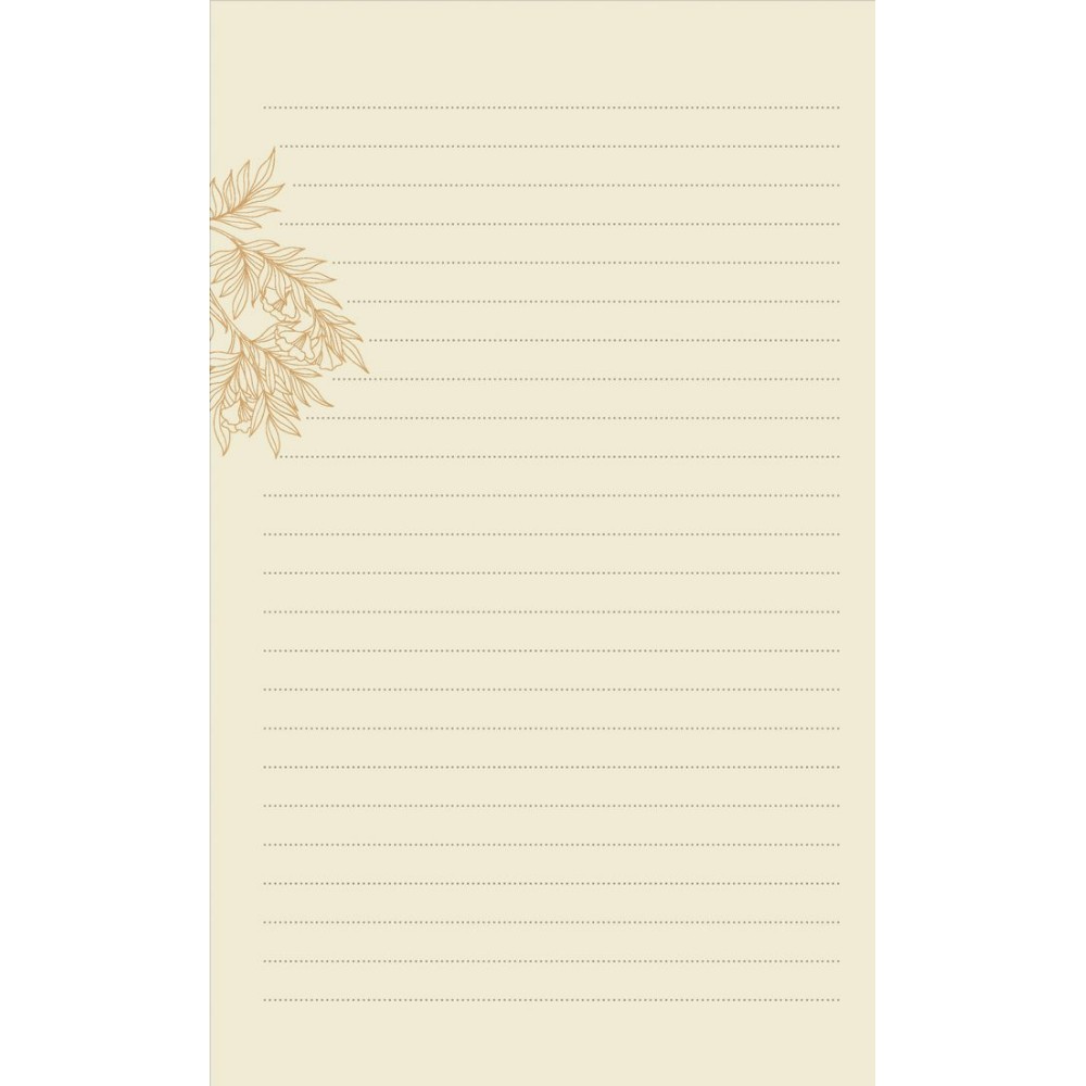Блокнот "Creative. Inspired by William Morris", 130x210 мм, 32 листа, в линейку, темный