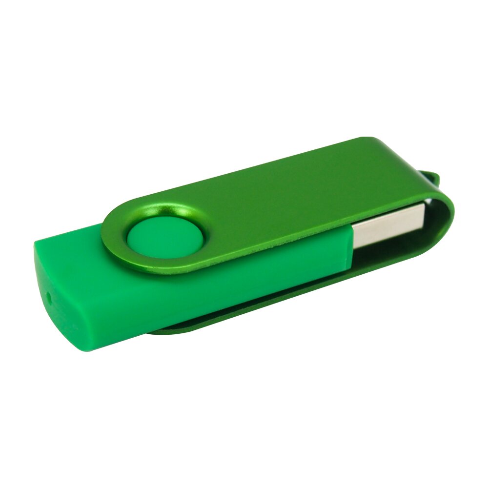 USB Flash накопитель 2.0 16 Gb VDF-008 СС, пластик, металл, зеленый - 3