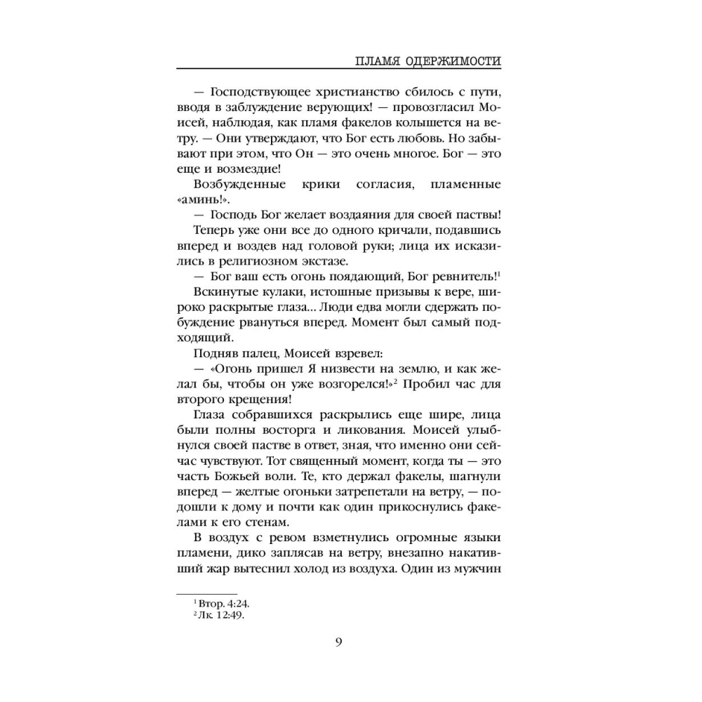 Книга "Пламя одержимости", Омер М. - 10