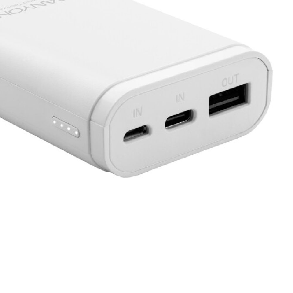 Зарядное устройство Power bank Canyon "PB-103", 10000 mAh, белый