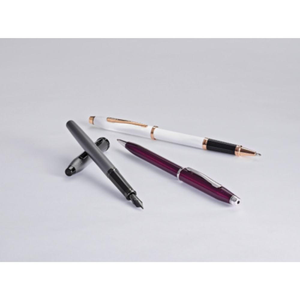 Ручка шариковая "Century II Translucent Plum Lacquer", 0.7 мм, красный, стержень черный - 7