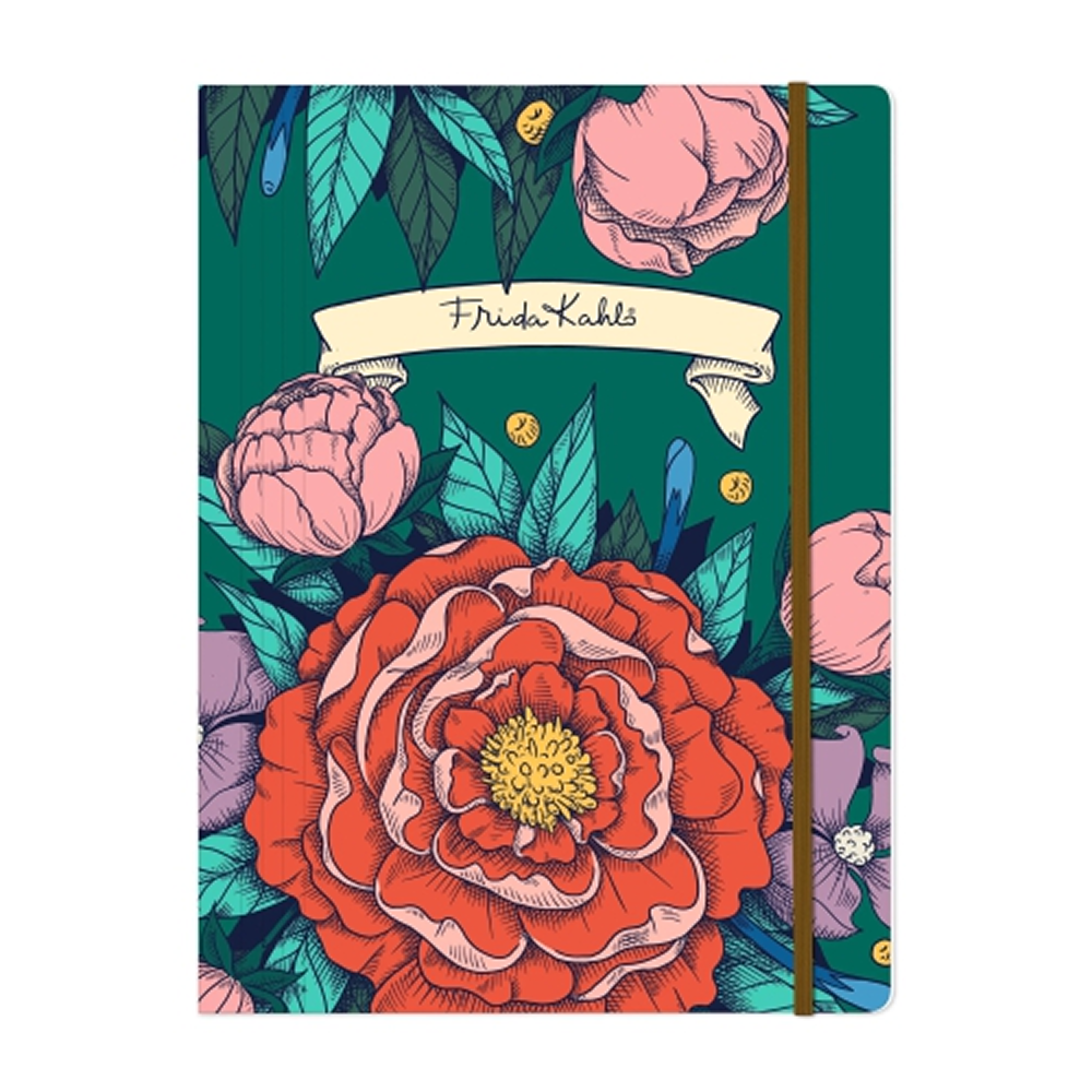 Папка на резинках "Frida Kahlo", разноцветный - 2