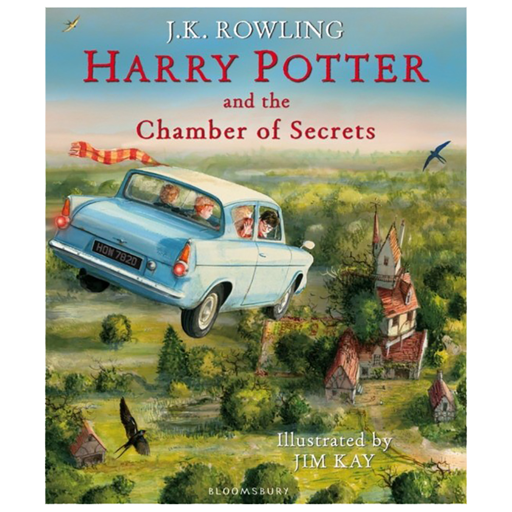 Книга на английском языке "Harry Potter and the Chamber of Secrets HB Illustr.", Rowling J.K. 