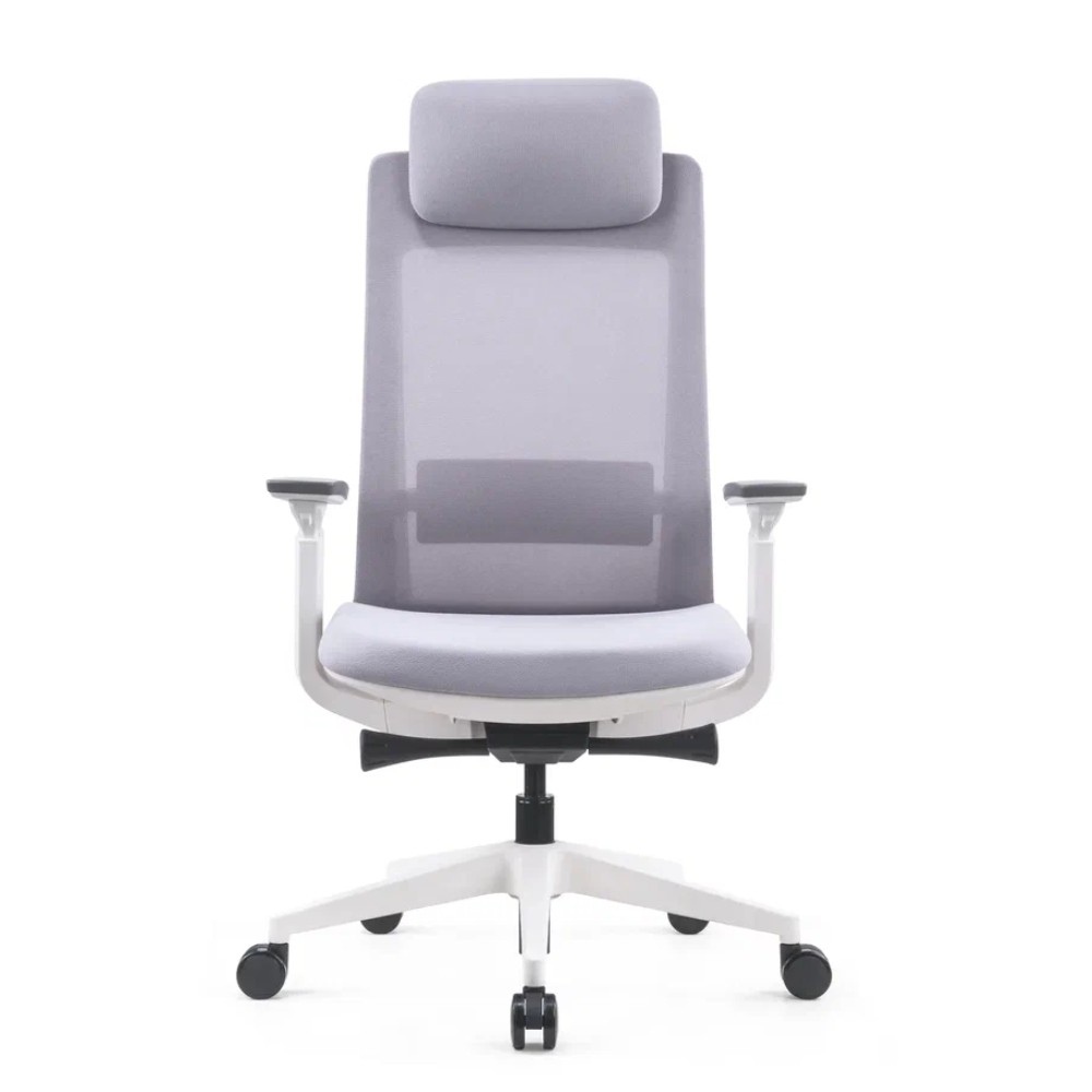 Кресло компьютерное SitZone E-VL002A-BS, сетка, ткань, пластик, серый - 2