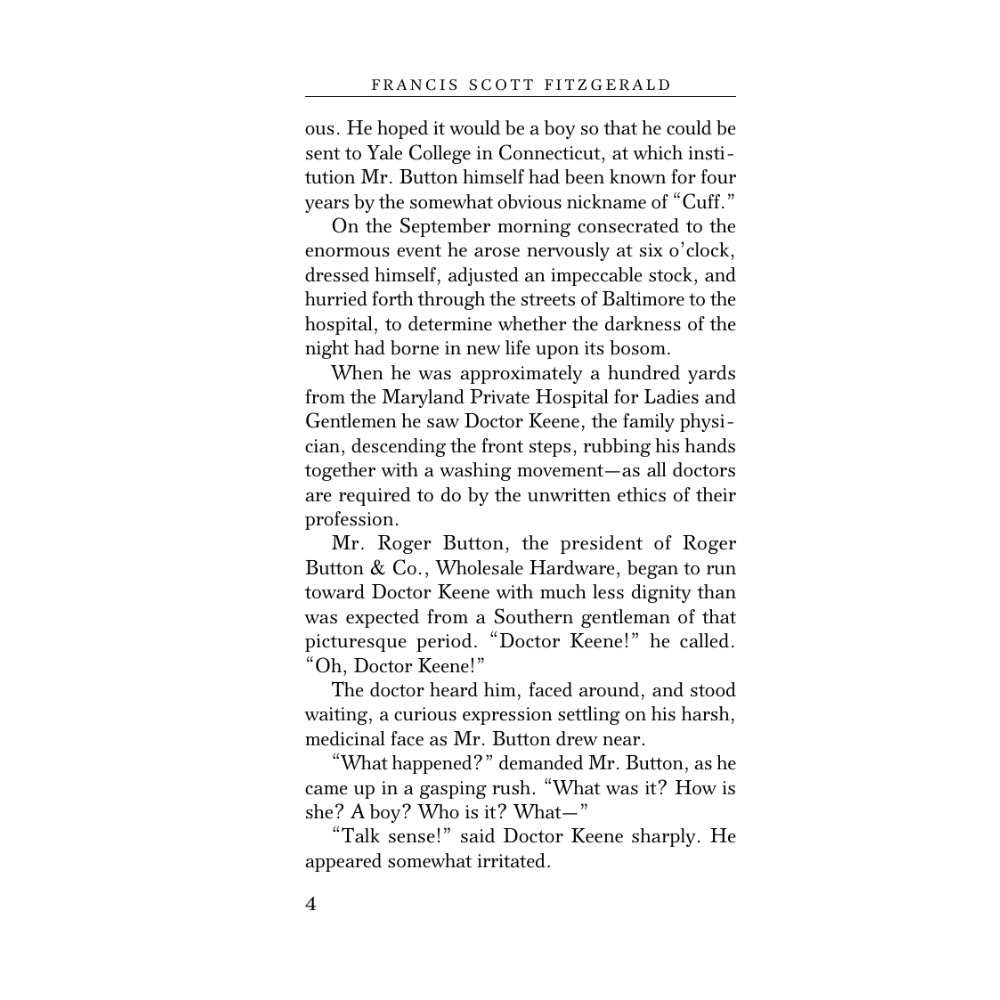 Книга на английском языке "The Curious Case of Benjamin Button and Other Stories", Фрэнсис Скотт Фицджеральд - 3 Книга на английском языке "The Curious Case of Benjamin Button and Other Stories", Фрэнсис Скотт Фицджеральд - 3