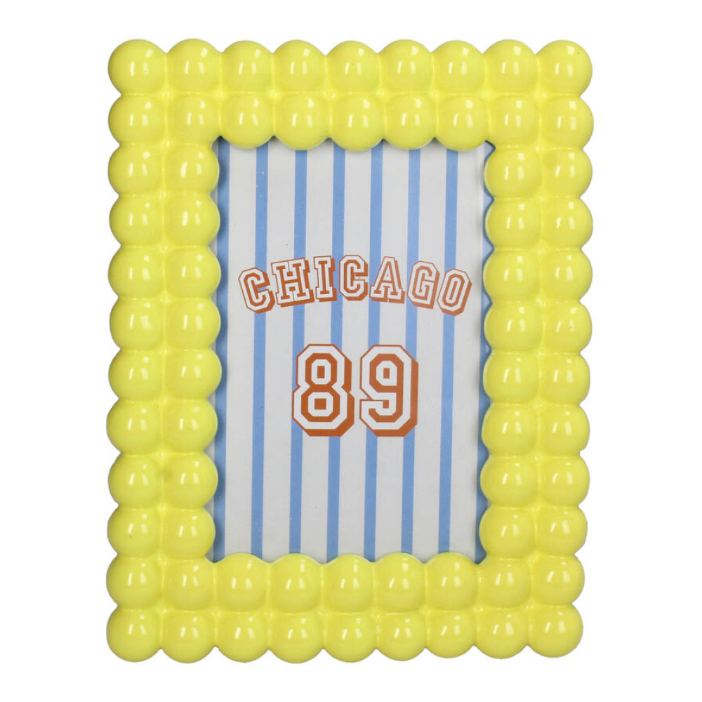 Фоторамка "KAL-6987", 13x18 см, полирезина, желтый