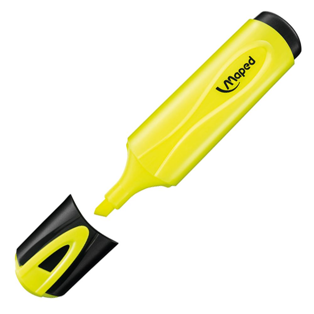 Маркер текстовый Maped "Fluo Peps", желтый