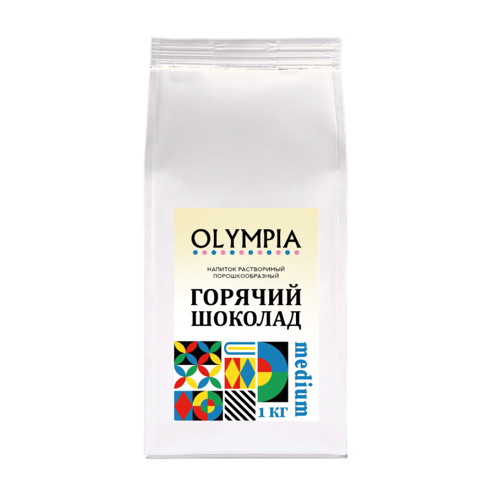 Шоколад горячий растворимый "Olympia Medium", 1000 гр