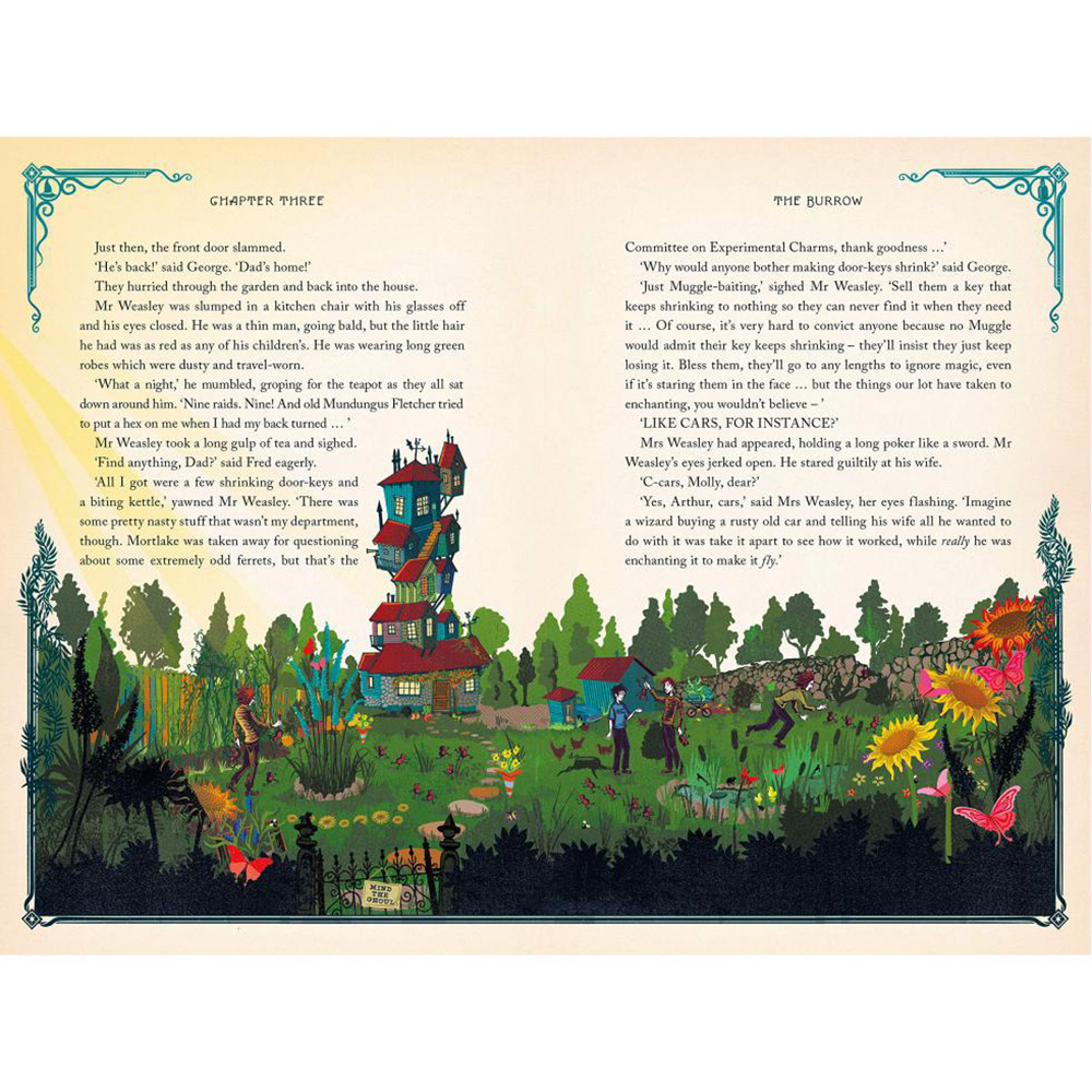 Книга на английском языке "Harry Potter and the Chamber of Secrets: MinaLima Edition", Rowling J.K. - 7