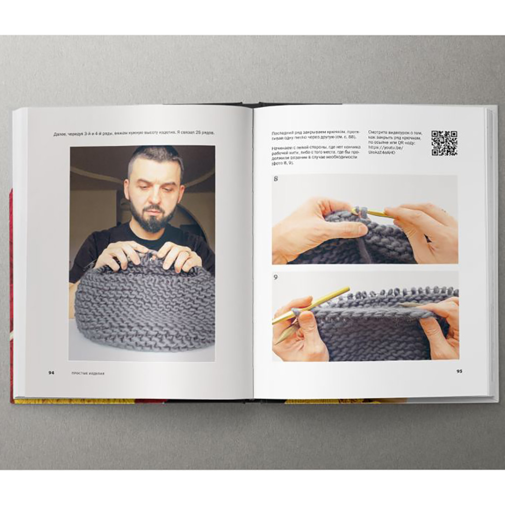 Книга "Пора заВЯЗывать! Практическое руководство по вязанию на спицах и ломке стереотипов", Андрей Курочкин - 5