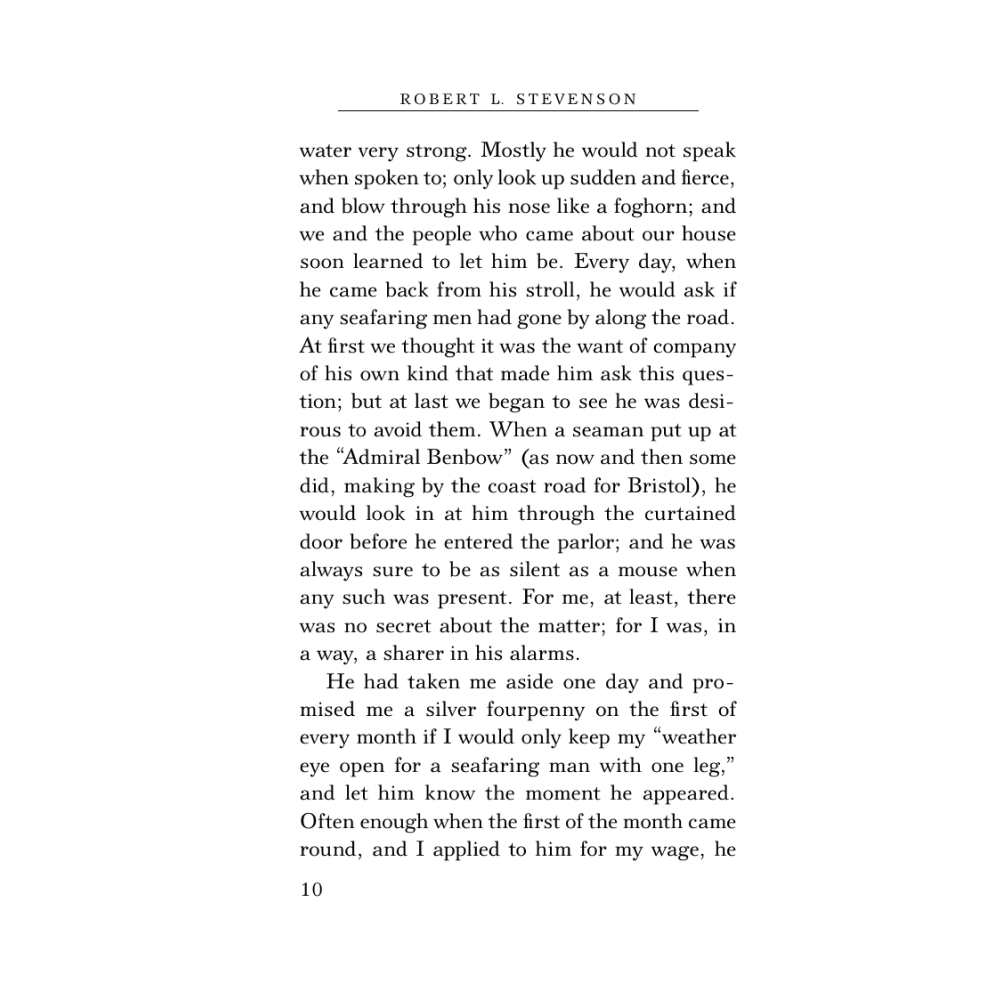 Книга на английском языке "Treasure Island", Роберт Стивенсон - 5