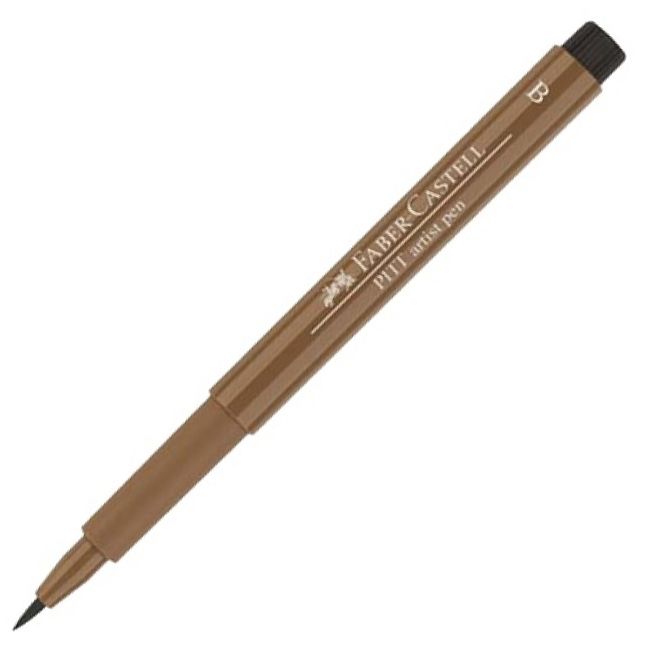 Маркер-кисть "PITT Artist Pen Brush", B, умбра натуральная