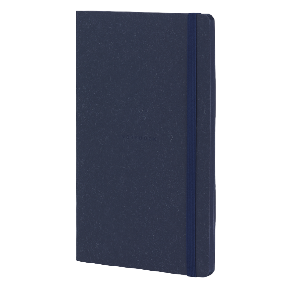 Блокнот "Wool & cotton", А5, 96 листов, линейка, синий - 3