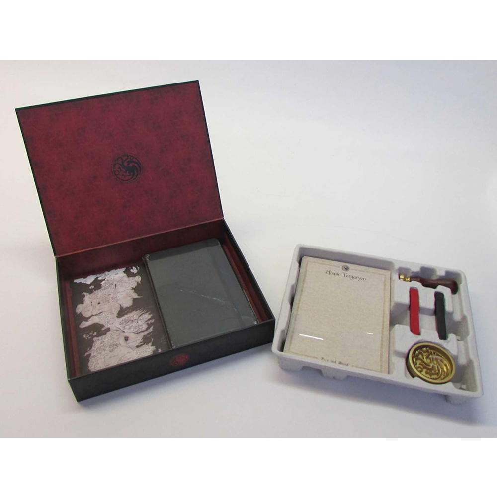 Набор на английском языке "Game of Thrones. House Targaryen. Deluxe Stationery Set"