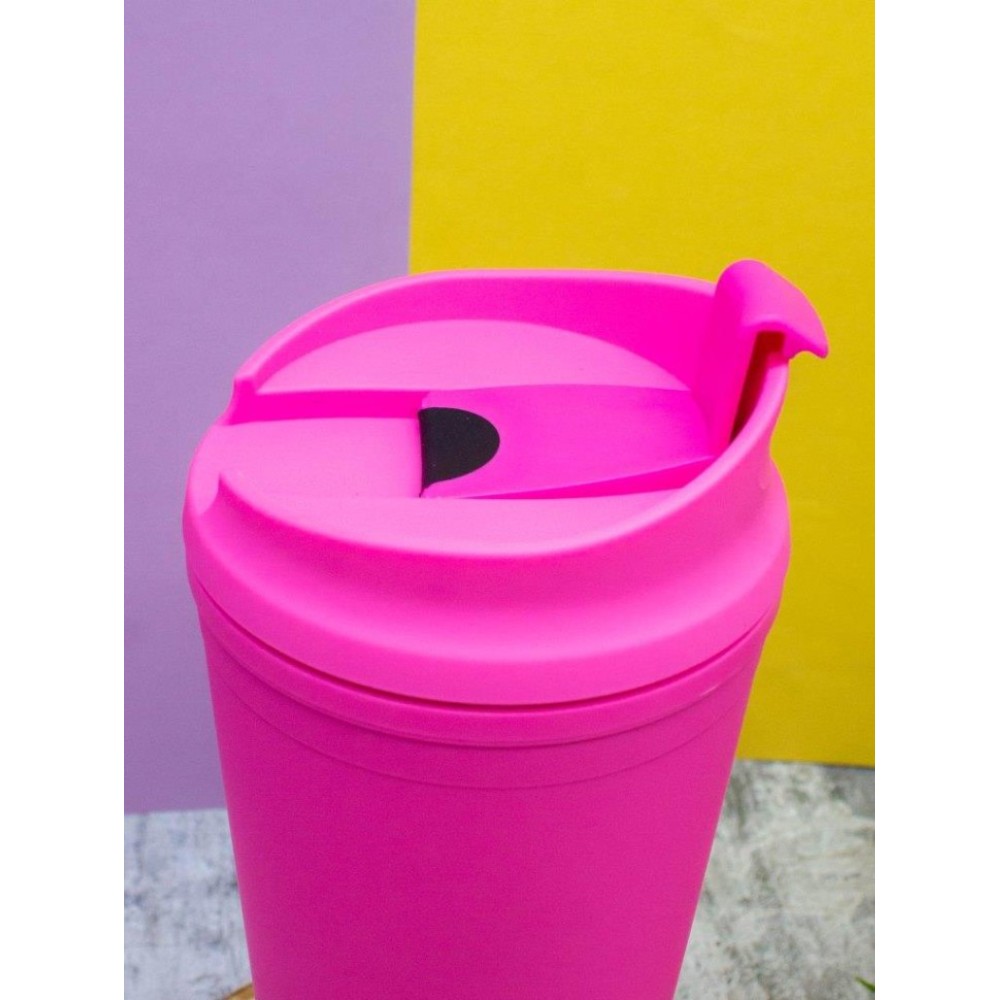 Кружка термическая "Тамблер. Classic", пластик, 700 мл, фуксия - 6