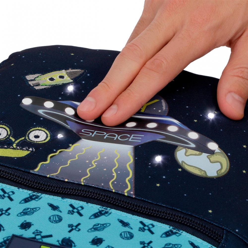 Сумка Enso "My space", темно-синий, бирюзовый - 7