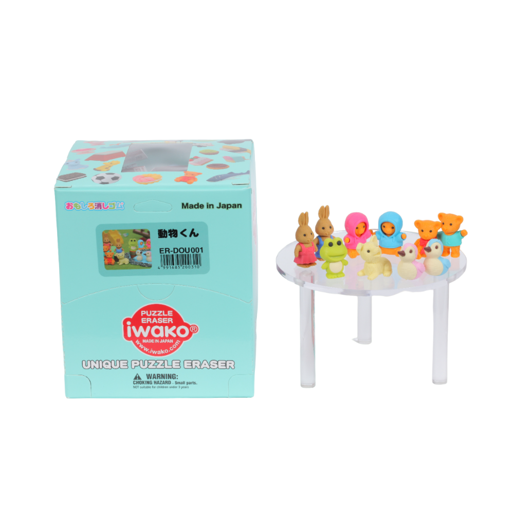 Ластик "IWAKO Teddy Bear, Rabbit & Dog", 1 шт - 8