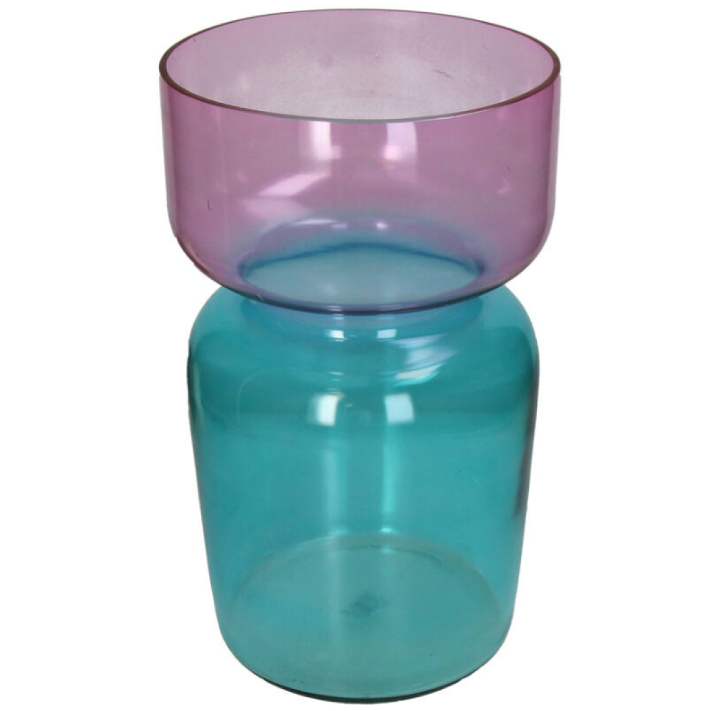 Ваза "KAL-5690", стекло, разноцветный