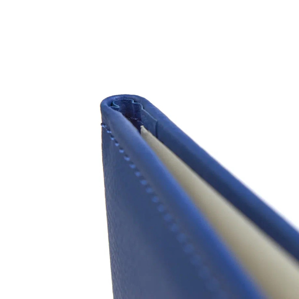 Папка на подпись, с карманом, синий матовый  - 4