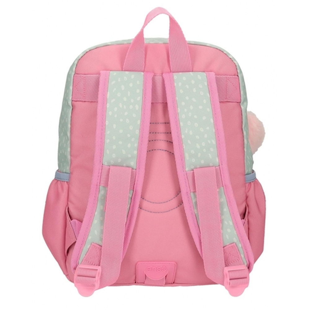 Рюкзак детский "Love ice cream", 32 см, полиэстер, зеленый, розовый - 3