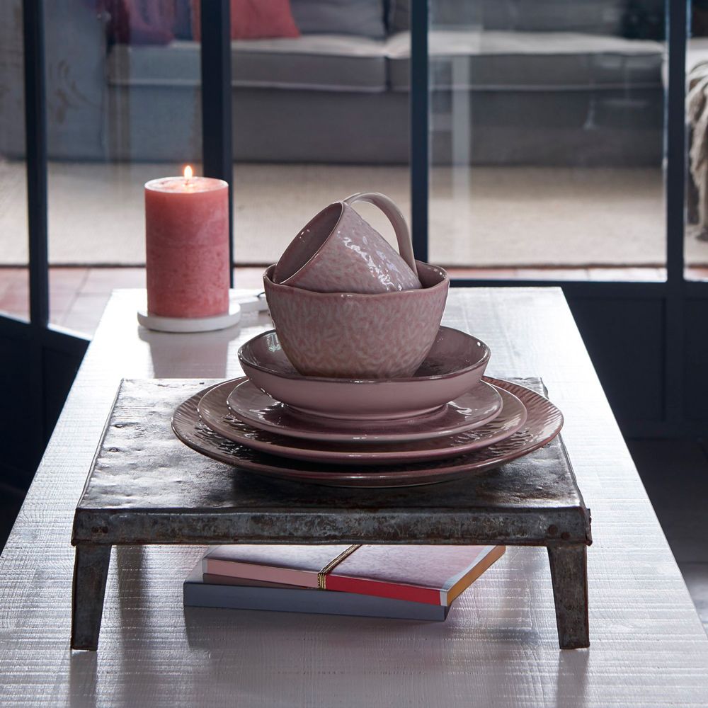 Тарелка "Matera", керамика, 27 см, розовый - 3