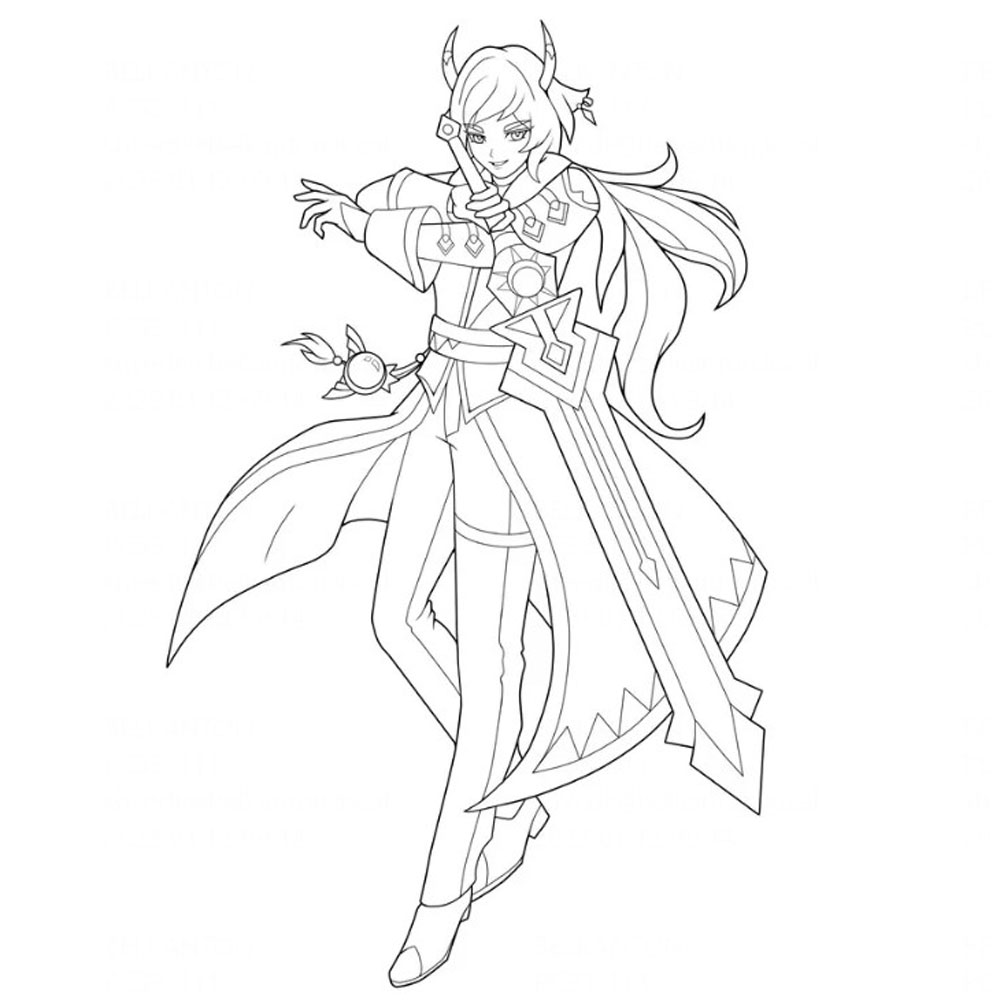 Раскраска "Вселенная в стиле Genshin Impact. Книга для творчества по мотивам популярной игры" - 4