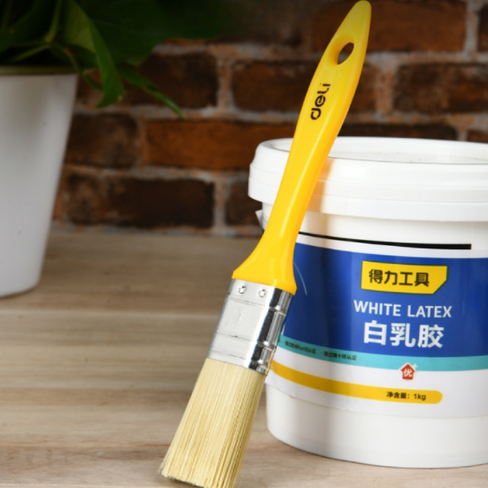 Кисть малярная Deli YS EDL509151, плоская, 1"-25 мм, смешанная щетина - 3