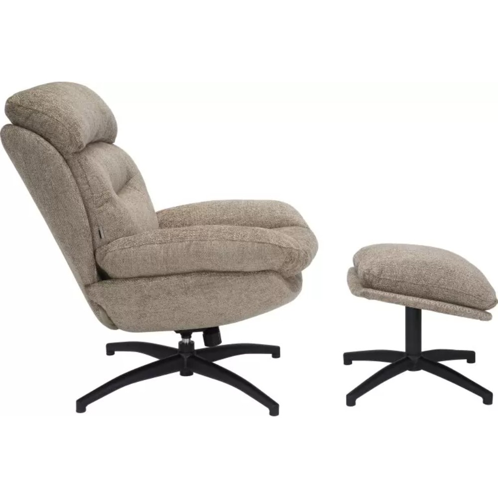 Кресло мягкое EVERPROF Kiwi, ткань, бежевый - 3