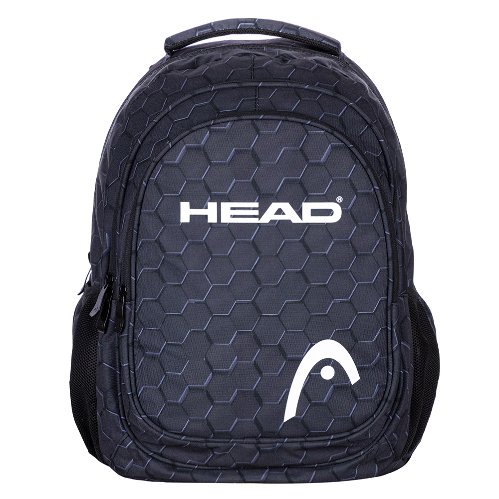 Рюкзак молодежный "Head 3D black", чёрный