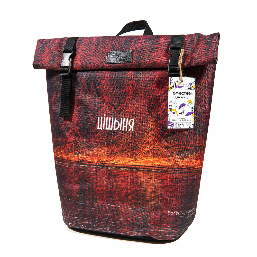 Рюкзак "Тишина", Валерий Шкарубо, разноцветный - 3