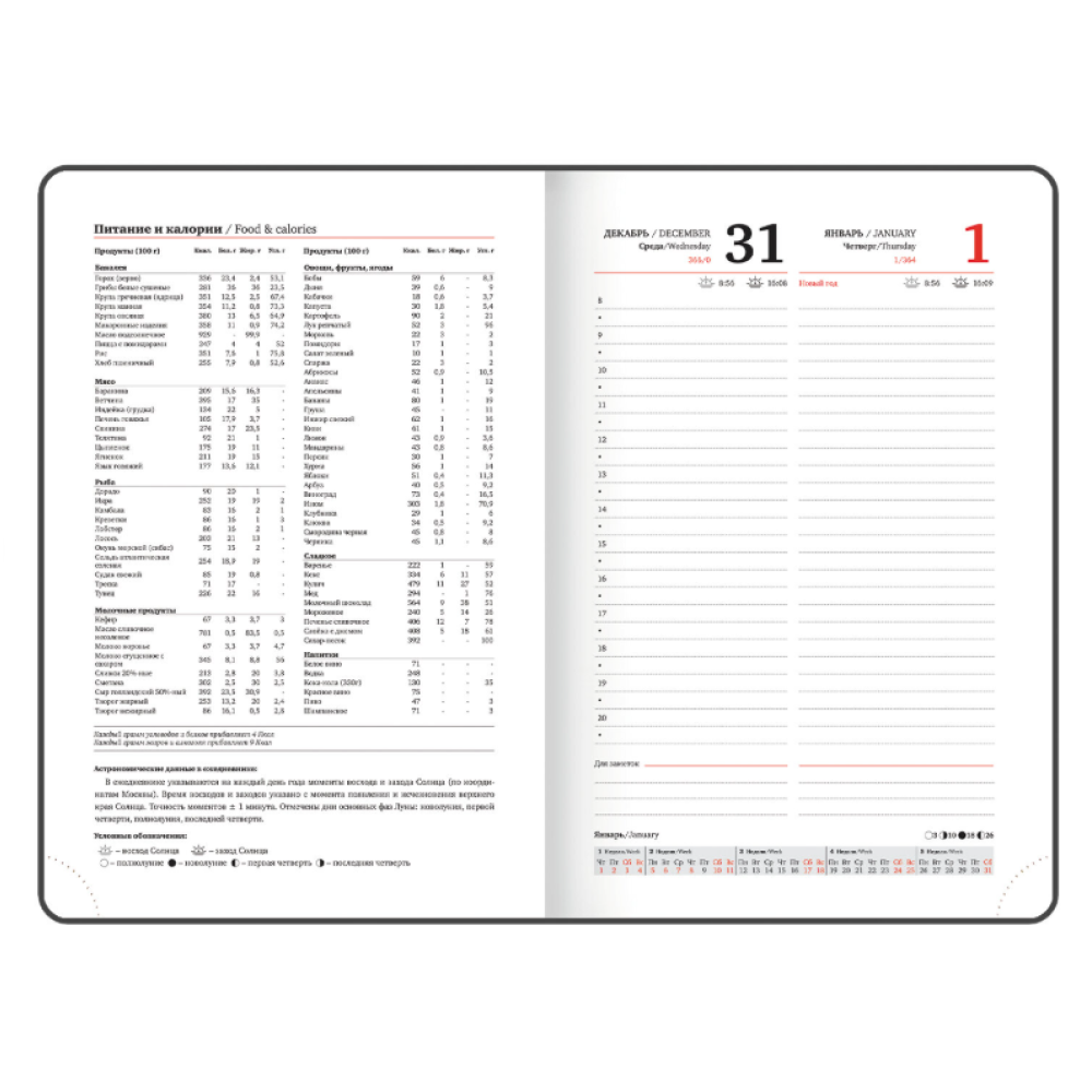 Ежедневник датированный "Vista. Нежность", А5, 336 страниц, розовый, синий, 2026 - 8