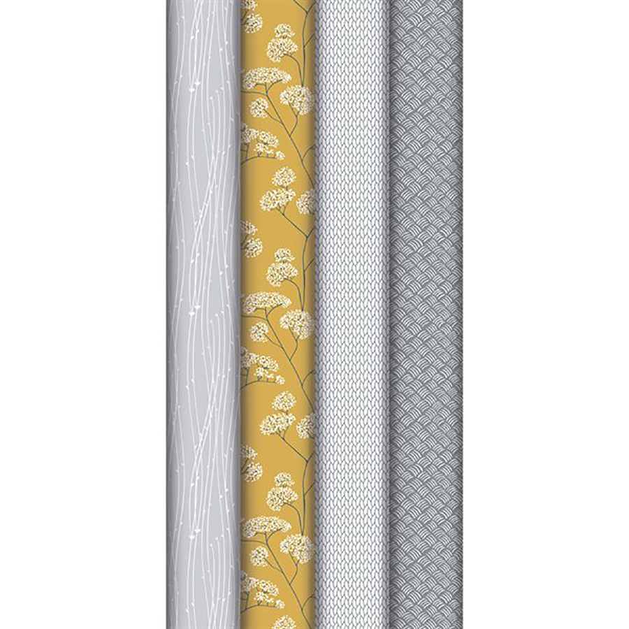 Бумага декоративная в рулоне "Cocooning", 2x0.7 м, ассорти