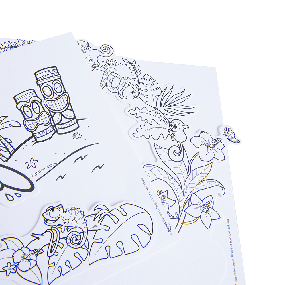 Набор для творчества Maped "Creative”: раскраска с наклейками - 8