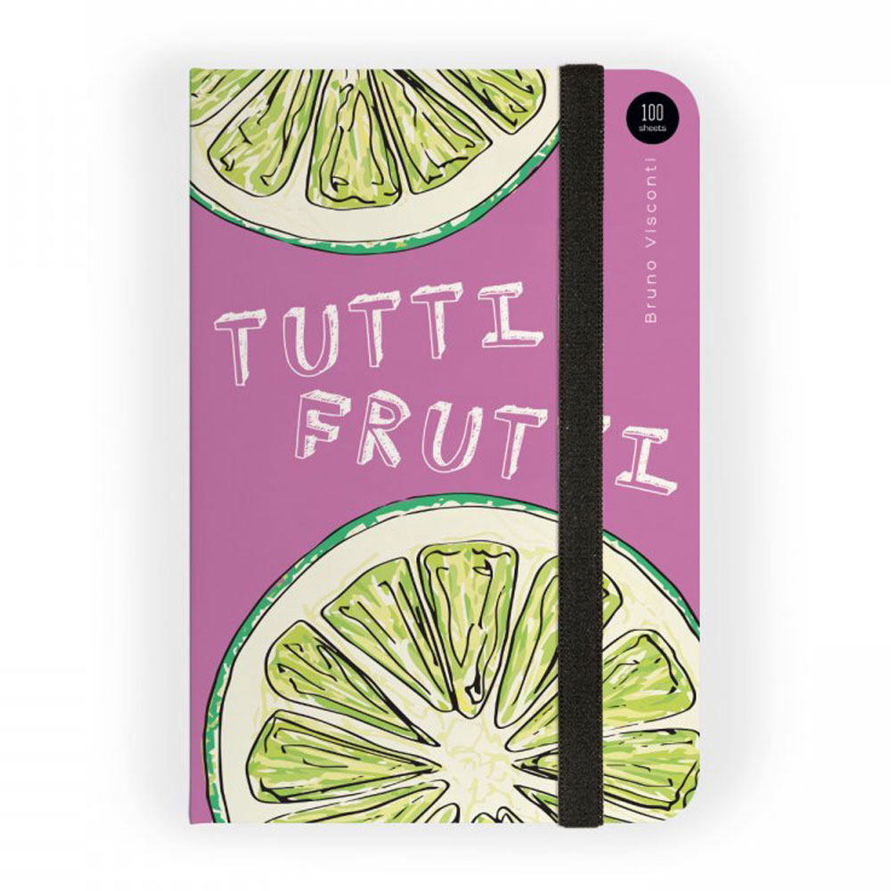 Блокнот "Megapolis Journal. Лайм", A6, 100 листов, клетка, разноцветный