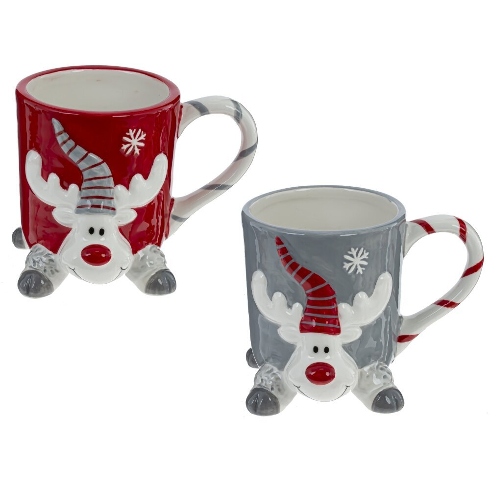 Кружка керамическая "Олень", 400 мл, ассорти