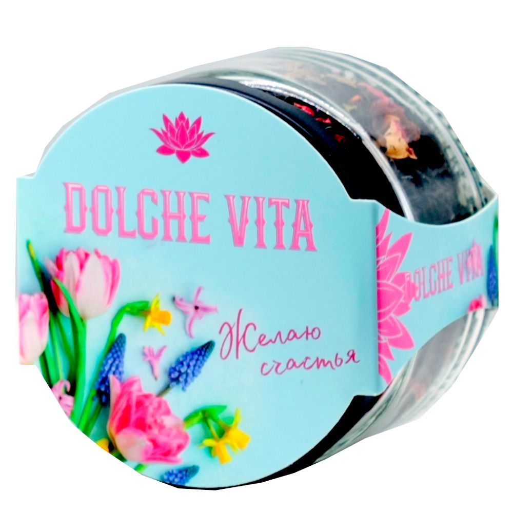 Чай Dolche vita "Желаем счастья!", 50 г, черный