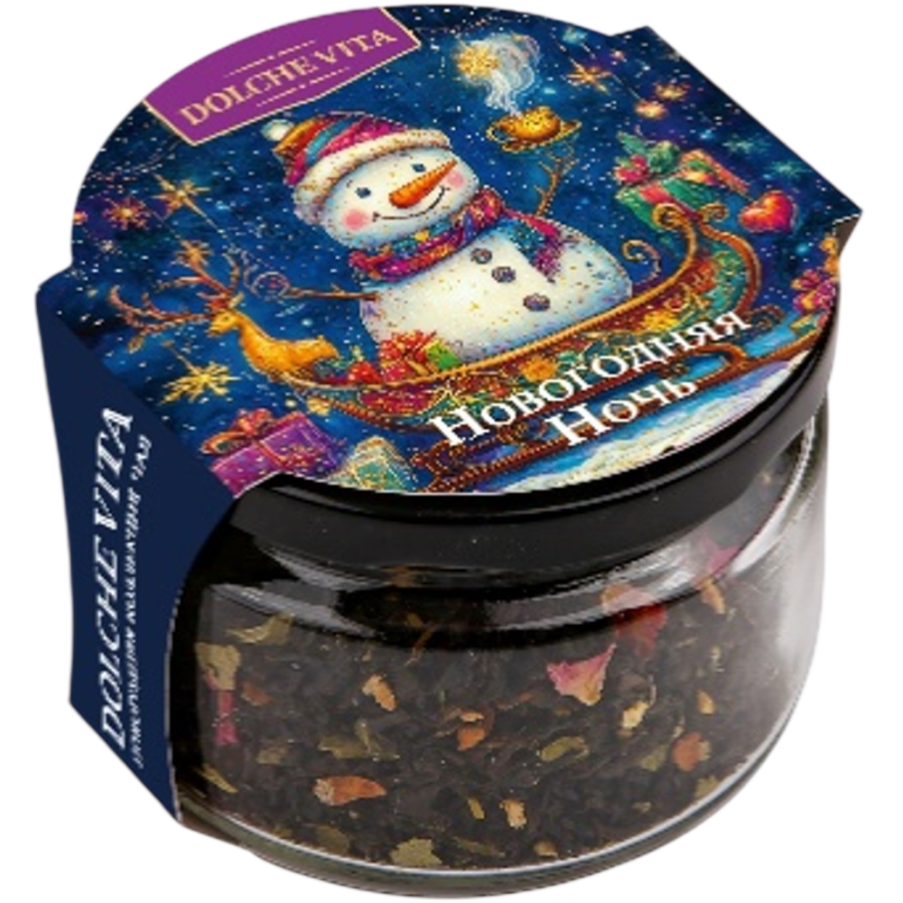 Чай Dolche vita "Новогодняя ночь", 50 гр., черный 