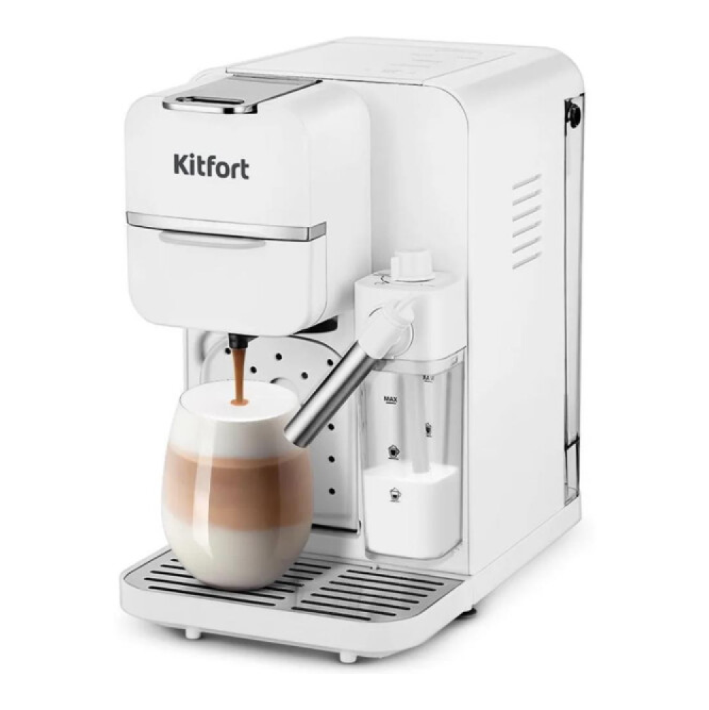 Кофеварка Kitfort KT-7253, белый