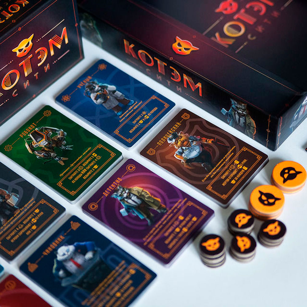 Игра настольная "Котэм сити" - 4